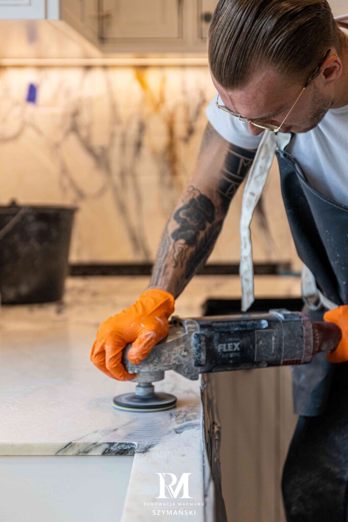 Renowacja marmuru