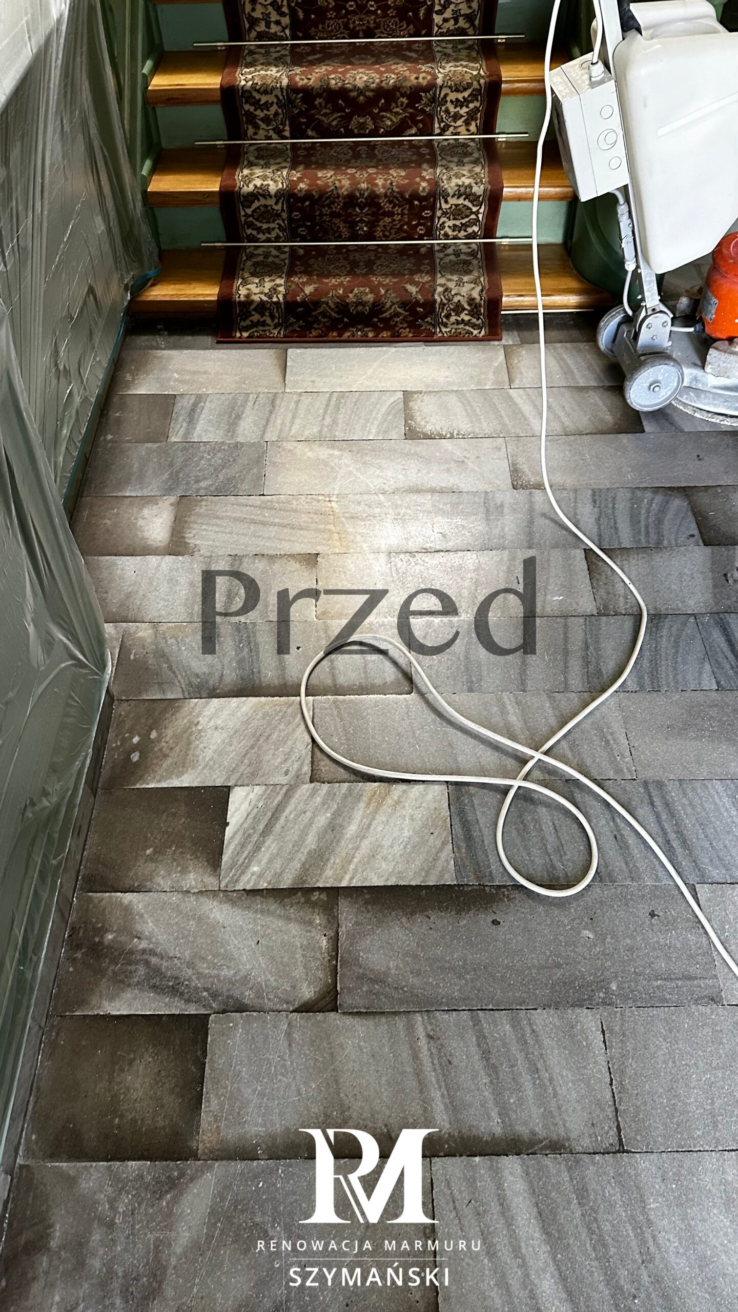 Przed Renowacja kamienia