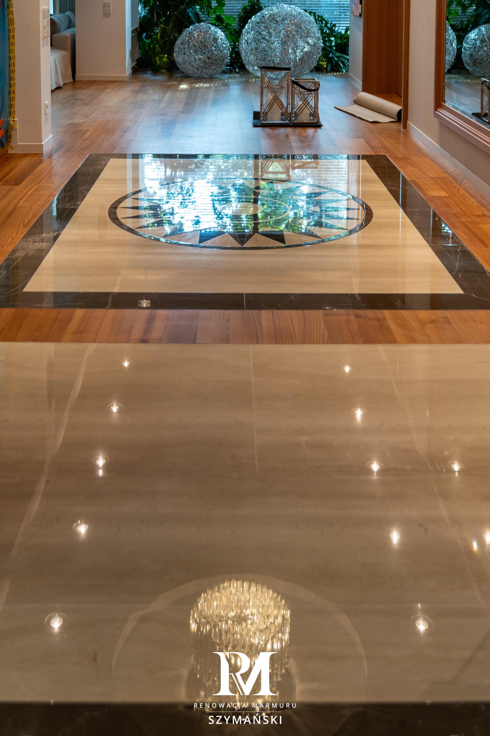 Renowacja posadzki kamiennej