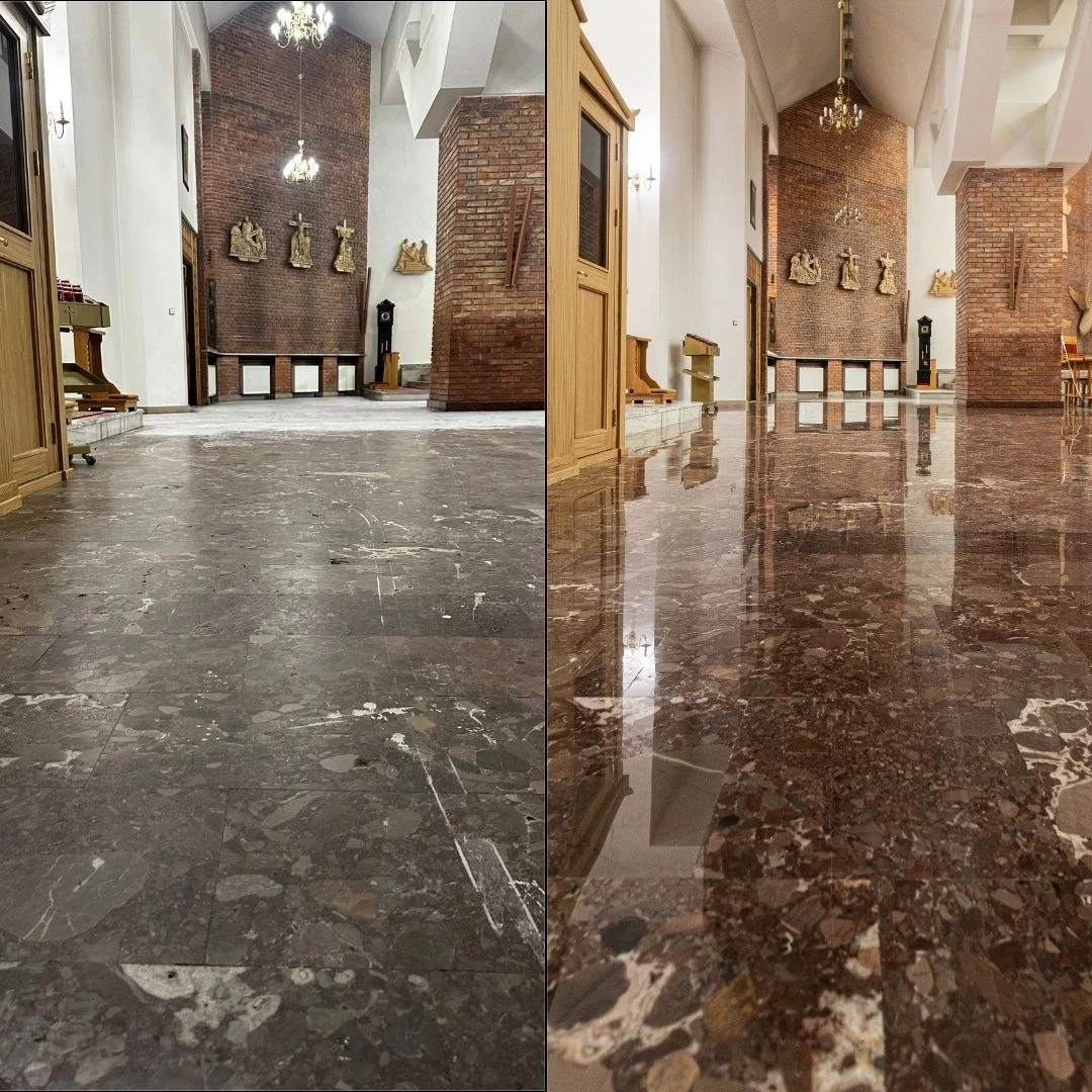 posadzka marmurowa renowacja