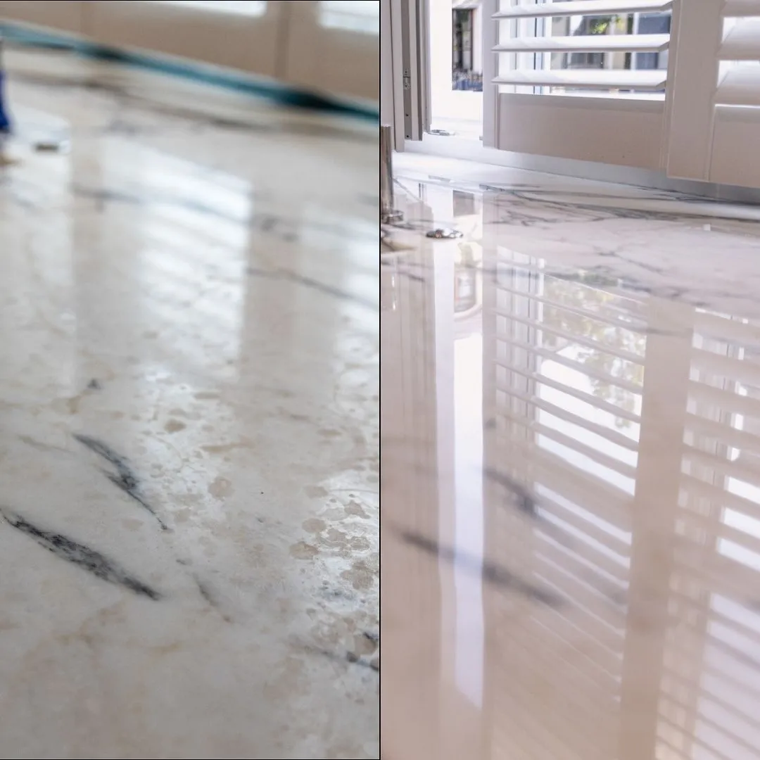 renowacja blatu marmurowego